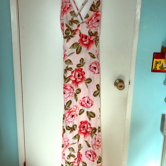 Floral Maxi Dress - Picture 2 of 4
